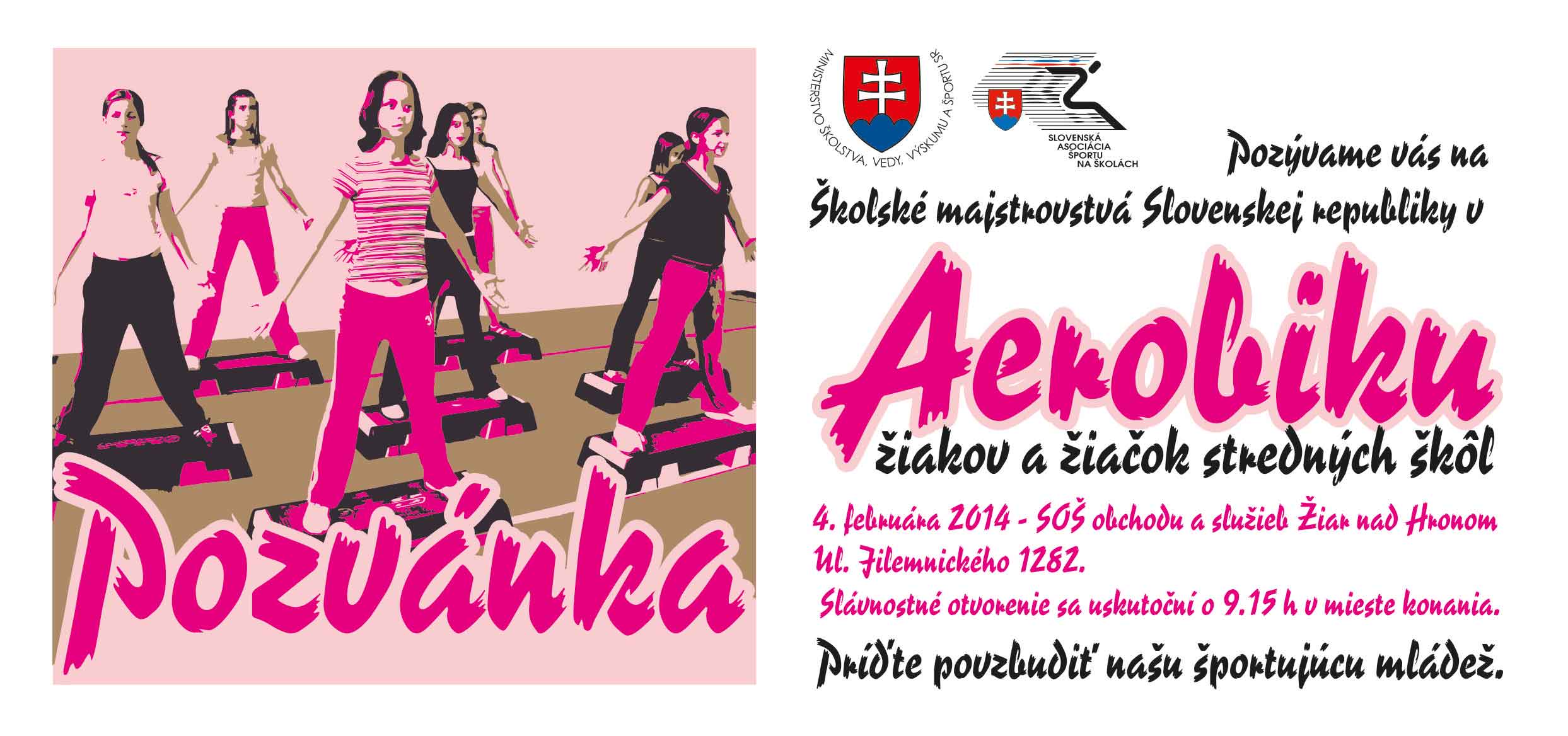 Aerobic Pozvanka Web