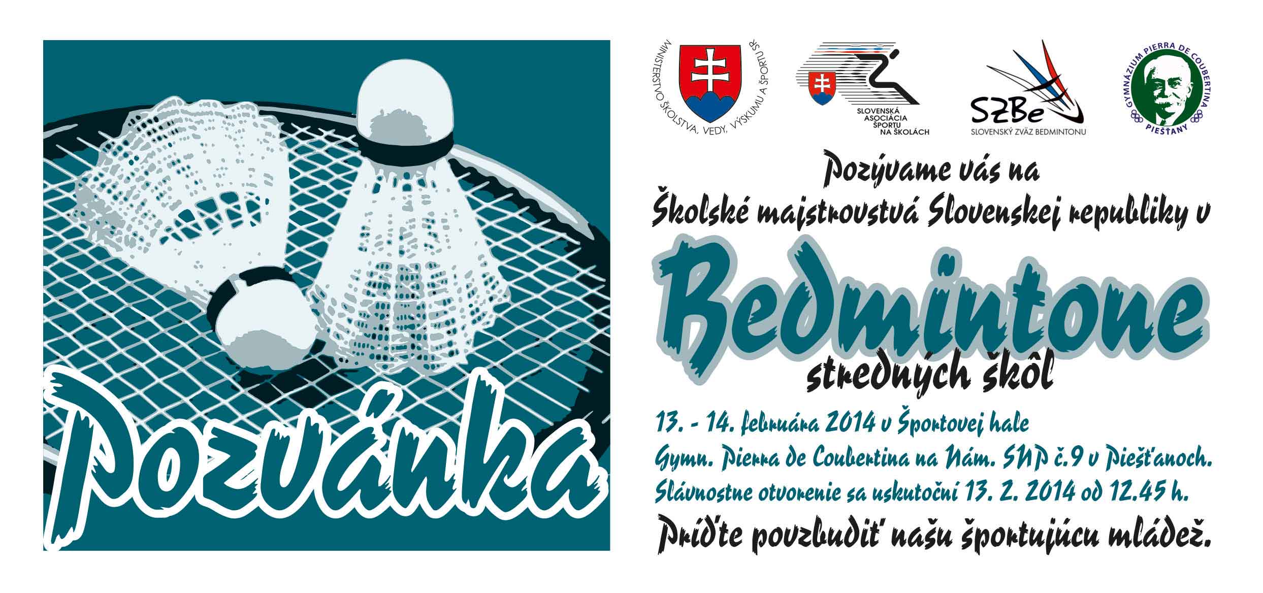 Badminton Pozvanka SS web