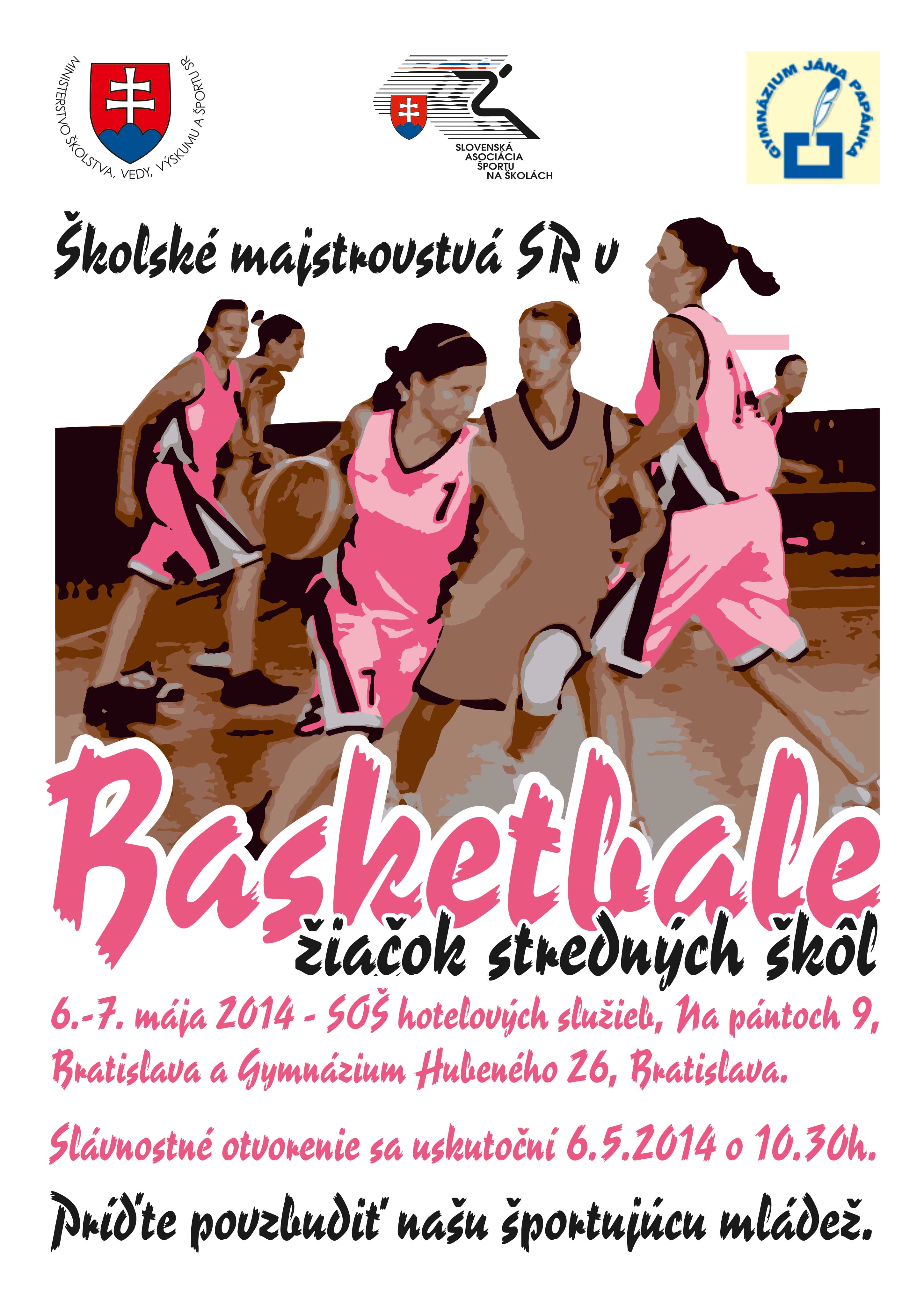 Basketbal dievcata SS Plagat
