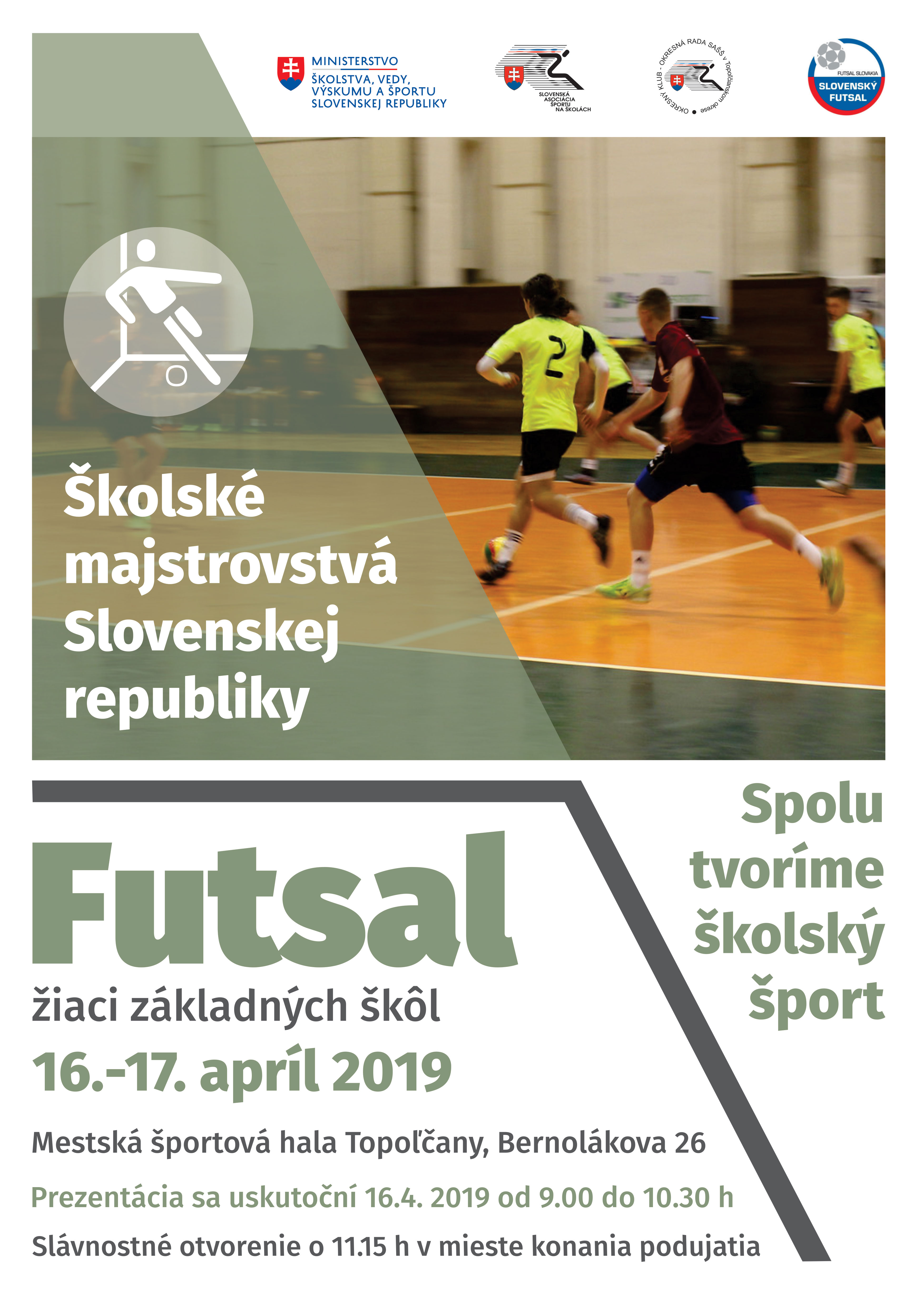 Futsal ZS chlapci plagat 2019