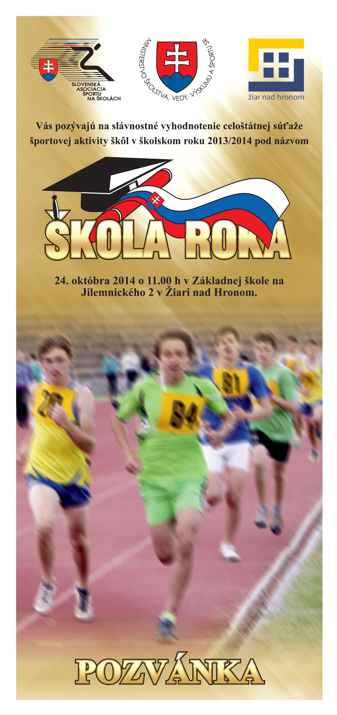 Pozvanka 01 skola roka 2013 2014