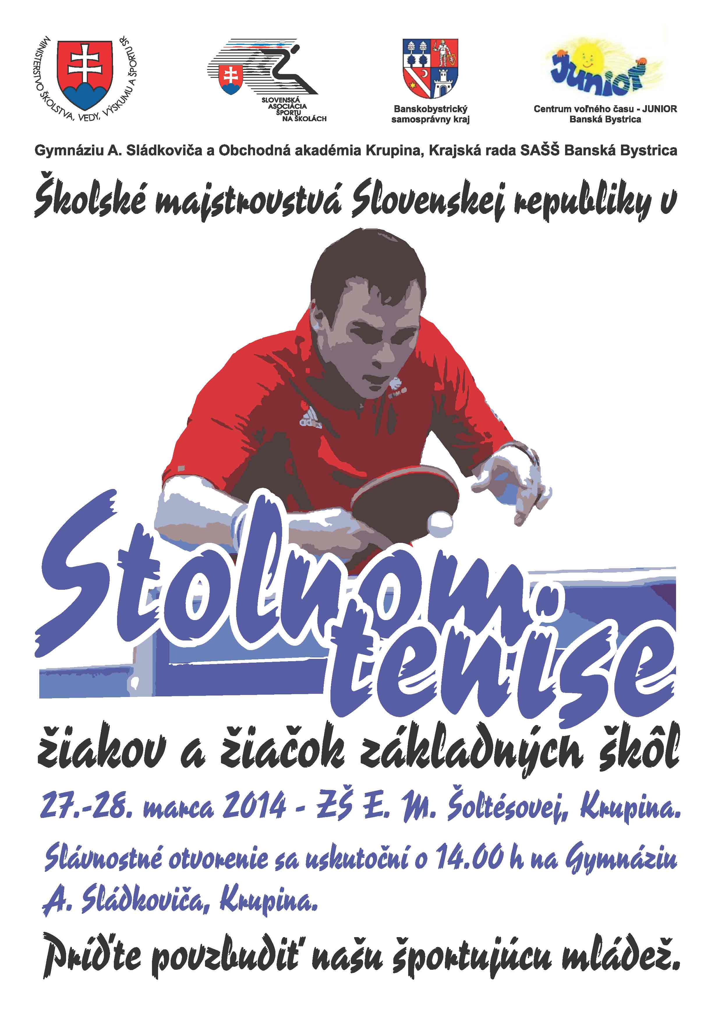 Stolny tenis Plagat ZS