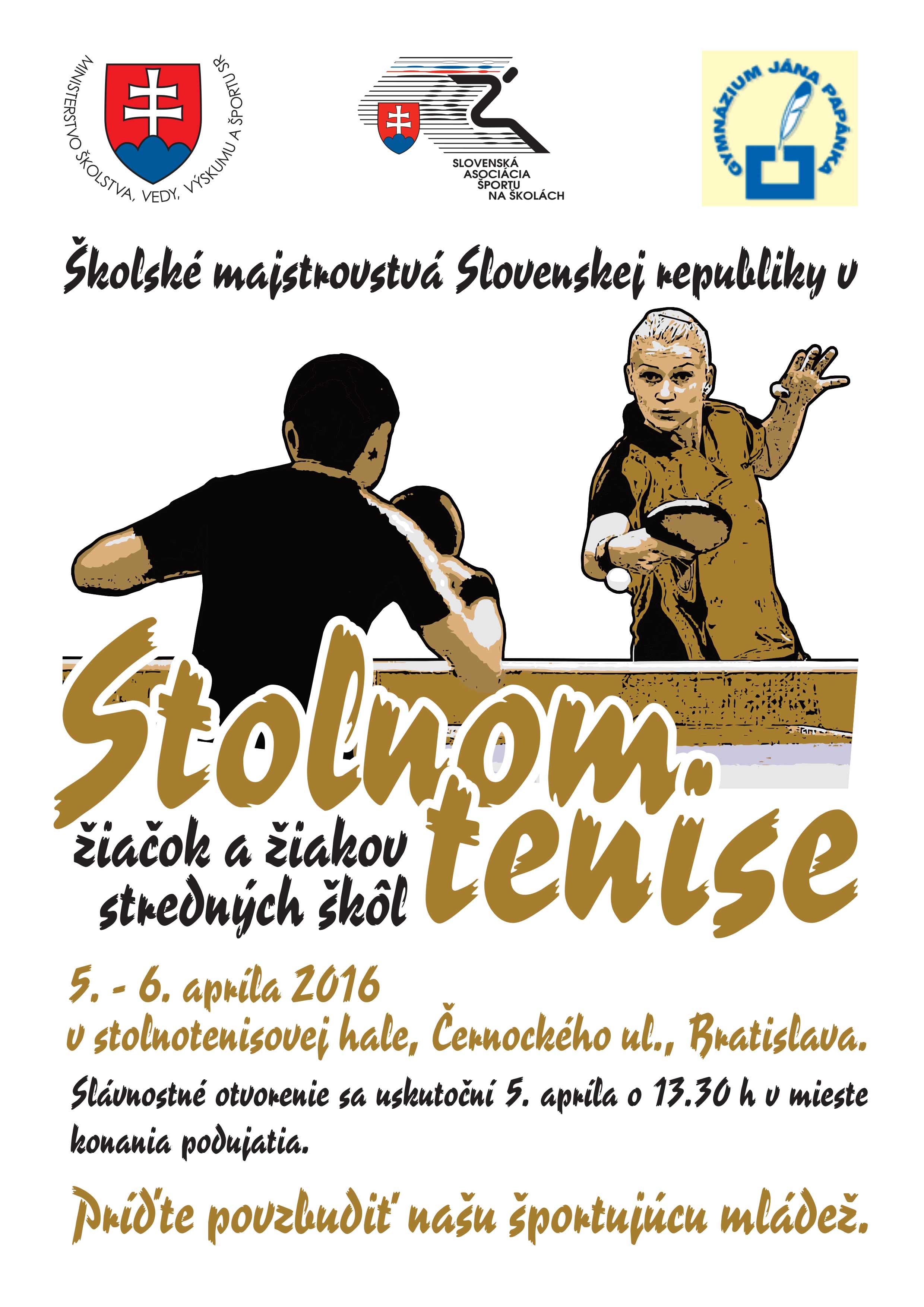 Stolny tenis plagat SS 2016