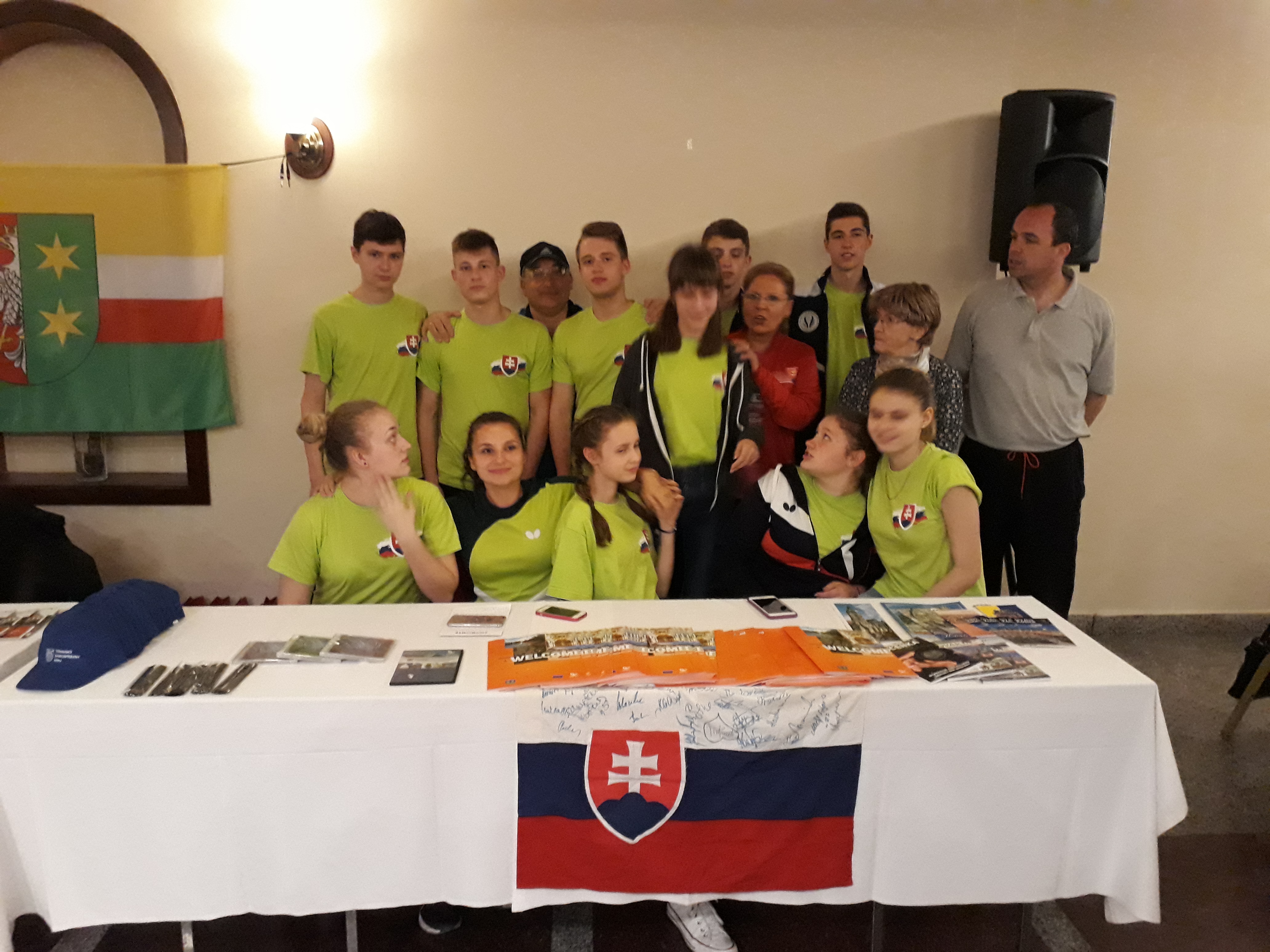 Pred vystúpením v programe Večer národov